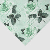 Shabby Floral Mint Series Design 6 Tissuepapier (Detail)