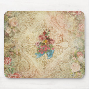 Shabby Floral Mousepad Muismat