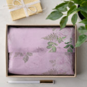 Shabby Floral Paars Series Design 10 Tissuepapier (Geschenk)