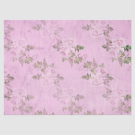 Shabby Floral Paars Series Design 10 Tissuepapier