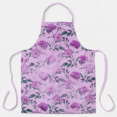 Shabby Floral Paars Series Design 2 Schort (Voorkant)