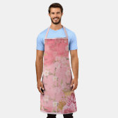 Shabby Floral Pink Series Design 3 Schort (Gedragen)