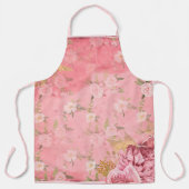 Shabby Floral Pink Series Design 3 Schort (Voorkant)