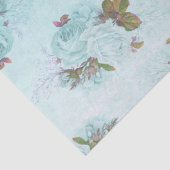 Shabby Floral Turquoise Series Design 10 Tissuepapier (Detail)
