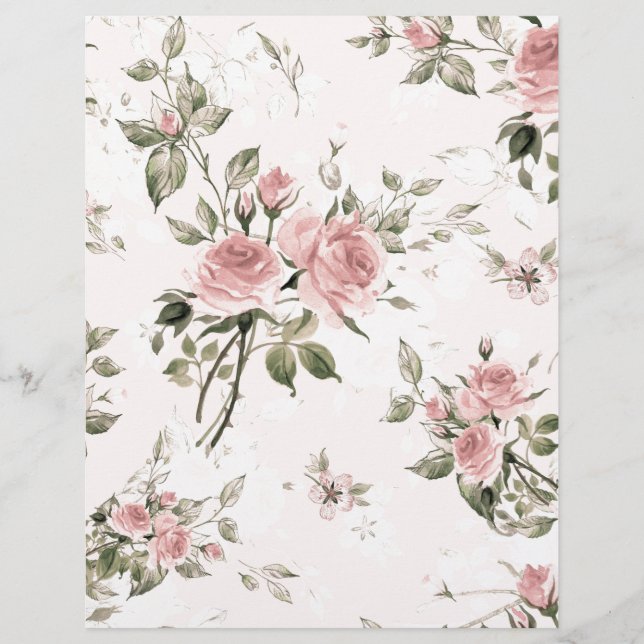 Shabby, franse chic, , floral, rustic, (Voorkant)