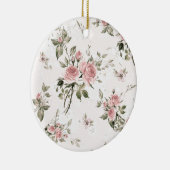 Shabby, franse chic, , floral, rustic, keramisch ornament (Rechts)
