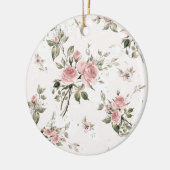 Shabby, franse chic, , floral, rustic, keramisch ornament (Links)