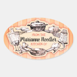 Shabby  gebruiksvoorwerpen uit de keuken van label