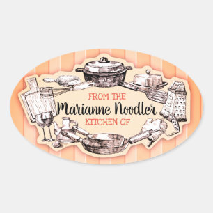 Shabby  gebruiksvoorwerpen uit de keuken van label