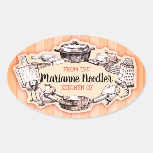 Shabby  gebruiksvoorwerpen uit de keuken van label (Voorkant)