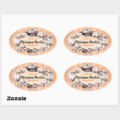 Shabby  gebruiksvoorwerpen uit de keuken van label (Vel)