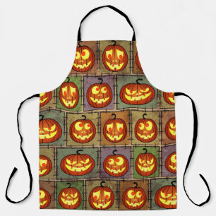 Shabby Halloween, achtergrond. Schort