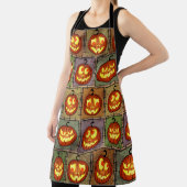 Shabby Halloween, achtergrond. Schort (Insitu)