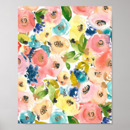 Shabby-kerkwandkunst, Shabby-kerkdecoratie Poster