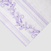 Shabby, lavender, toile, patroon, floral, Victoria Tissuepapier (Detail)