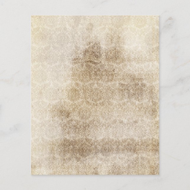 shabby  papier met patroon (Voorkant)