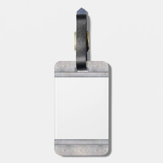 Shabby:  Parijs is altijd een goed idee! Bagagelabel (Achterkant verticaal)