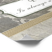 Shabby: Parijs is altijd een goed idee Poster (Hoek)