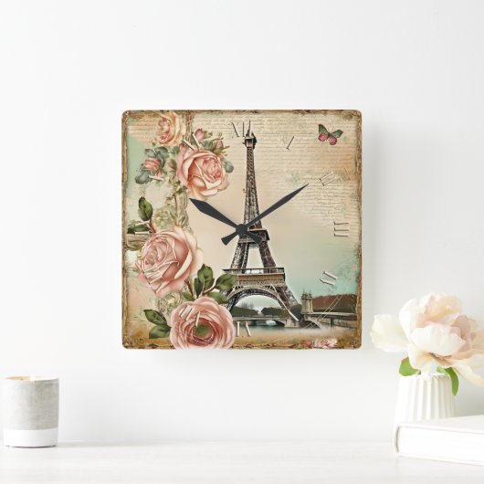 Shabby Paris chique! Vierkante Klok (Huis)