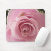 Shabby Pink Rose 2 Muismat (Met muis)
