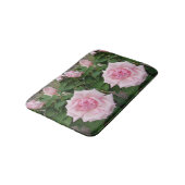 Shabby Pink Roses roos bloemen Bath Mat (Gekanteld)