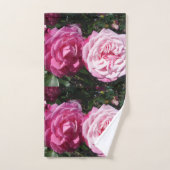 Shabby Pink  Rozen Florentijnse bloemen Handdoekse Bad Handdoek (Handdoek)