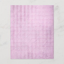 Shabby Pink Striped Scrapbook Paper