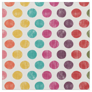 Shabby  Polka Dots  Moderne mideeuwse Stof