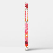 Shabby rode rozen, naadloos patroon. Case-Mate iPhone case (Achterkant / Links)