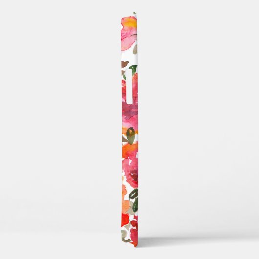 Shabby rode rozen, naadloos patroon. Case-Mate iPhone case (Achterkant / Rechts)