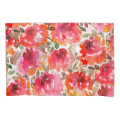 Shabby rode rozen, naadloos patroon. kussensloop (Voorkant)