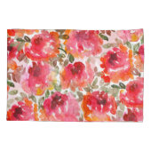 Shabby rode rozen, naadloos patroon. kussensloop (Achterkant)