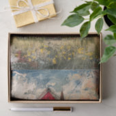 SHABBY ROOD RUSTIEK HUIS GEMENGDE MEDIA DECOUPAGE TISSUEPAPIER (Geschenk)