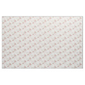 Shabby Roos Floral Stof (Yard (91,4 cm))