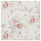 Shabby Roos Floral Stof (Close Up)