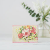 Shabby Roos Versailles Collectie Visitekaartjes (Staand voorkant)