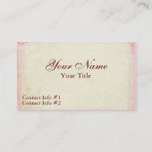 Shabby Roos Versailles Collectie Visitekaartjes 2 (Achterkant)