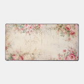 Shabby Roze Rozen Bureaumat (Voorkant)