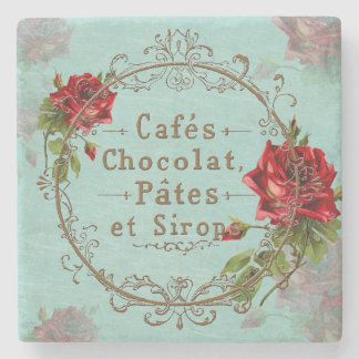 Shabby  Rozen - Onderzetter