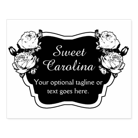 Shabby  Rozen Rustisch landkarton Rubberstempel (Afrduk)