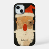 Shabby Santa iPhone 15 Case (Achterkant)