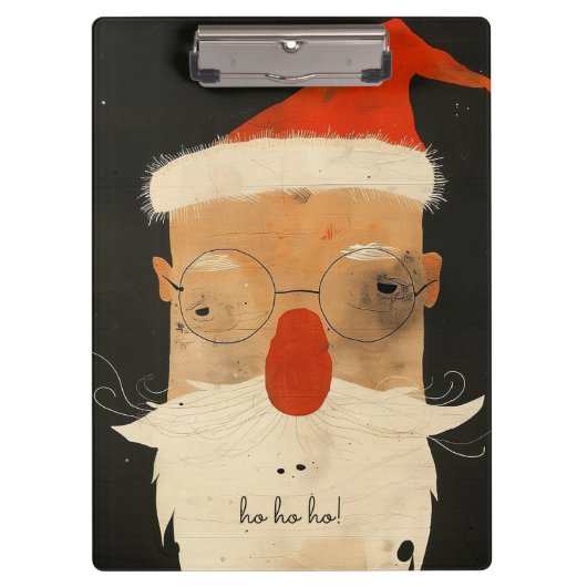 Shabby Santa Klembord (Voorkant)