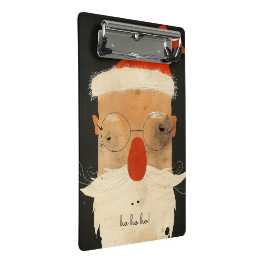 Shabby Santa Mini Klembord (Schuin)