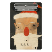 Shabby Santa Mini Klembord (Voorkant)