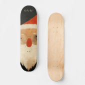 Shabby Santa Persoonlijk Skateboard (Voorkant)