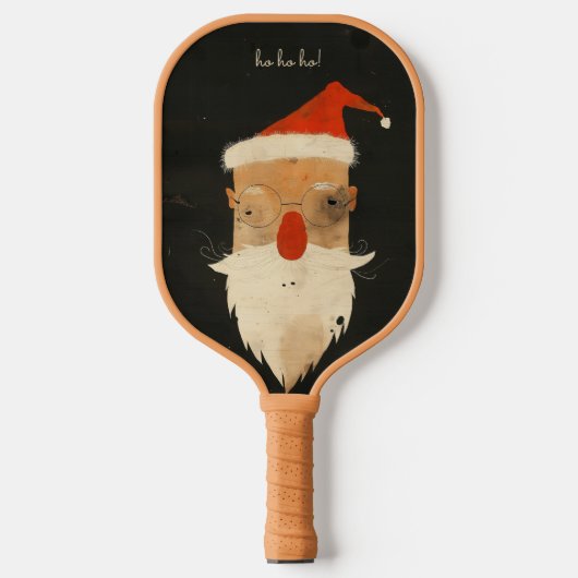 Shabby Santa Pickleball Paddle (Voorkant)