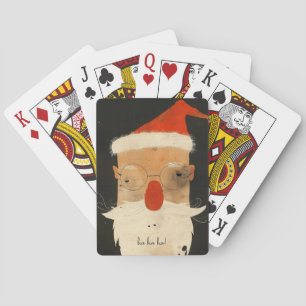 Shabby Santa Pokerkaarten