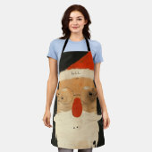 Shabby Santa Schort (Gedragen)