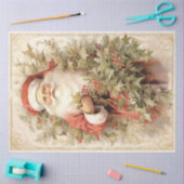 Shabby Santa Tissuepapier (Craft)