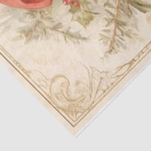 Shabby Santa Tissuepapier (Detail)